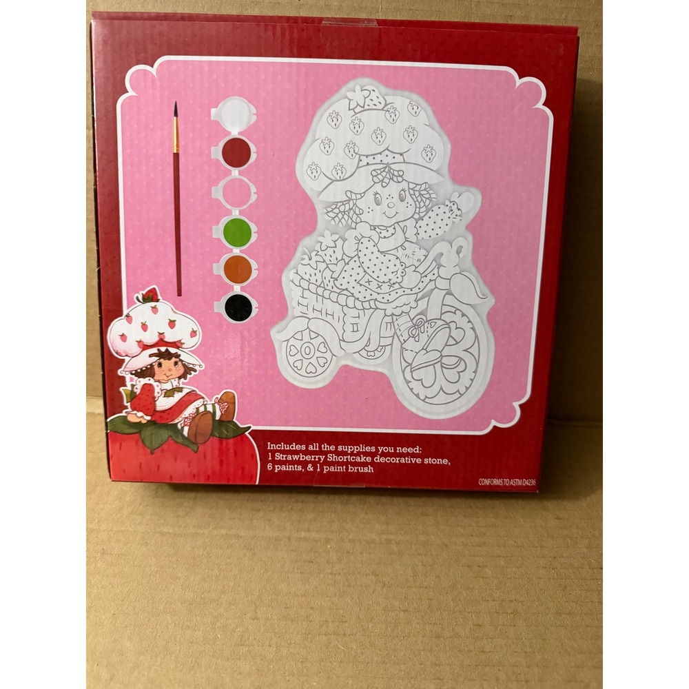 The World of Strawberry Shortcake Paint Your Own Decorative Stone Kit - Picture 2 of 5